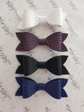 Everyday Leatherette Bows
