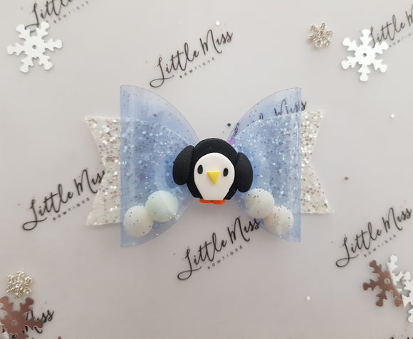Snowy the  Penguin Bow