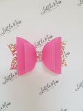 Hot Pink Jelly Bow