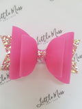 Hot Pink Jelly Bow