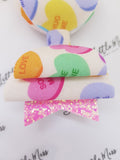 Candy Hearts Bow