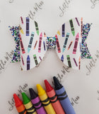 Crayon Party Bow