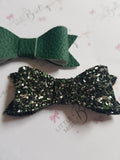 Green Indie Bows