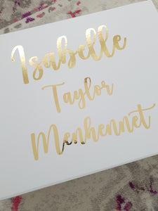 Keepsake Boxes