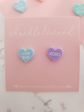 Candy Hearts Earrings