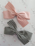 Gingham Clips