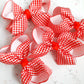 Ribbon Gingham Bows - 8 Colours