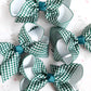 Ribbon Gingham Bows - 8 Colours