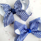 Ribbon Gingham Bows - 8 Colours