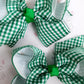Ribbon Gingham Bows - 8 Colours