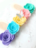 Ombre Floral Bunny Ears - 4 Colours