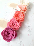 Ombre Floral Bunny Ears - 4 Colours