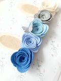 Ombre Floral Bunny Ears - 4 Colours