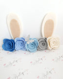 Ombre Floral Bunny Ears - 4 Colours