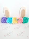 Ombre Floral Bunny Ears - 4 Colours