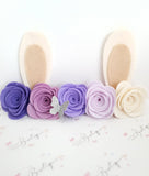 Ombre Floral Bunny Ears - 4 Colours