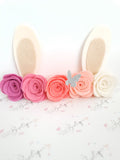 Ombre Floral Bunny Ears - 4 Colours