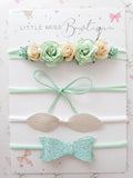 Mint Newborn Gift set