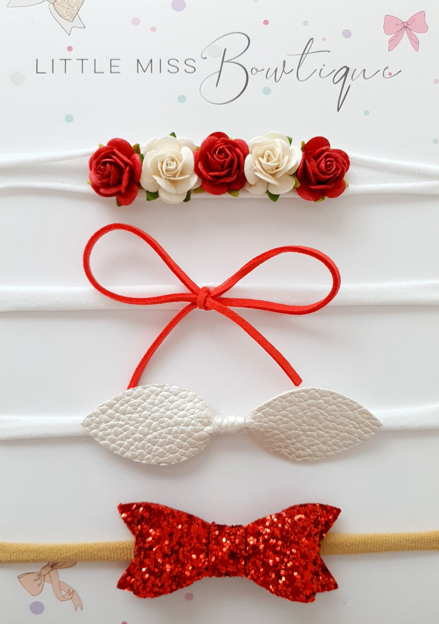 Red Newborn Gift set