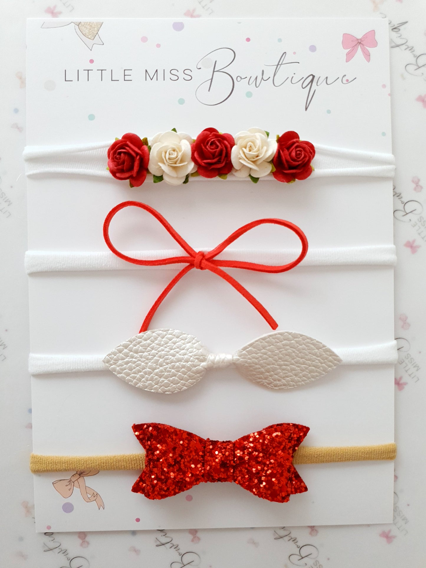 Red Newborn Gift set