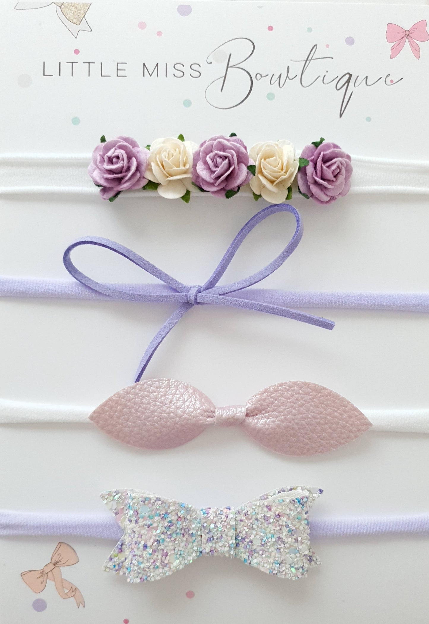Purple Newborn Gift Set