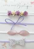 Purple Newborn Gift Set