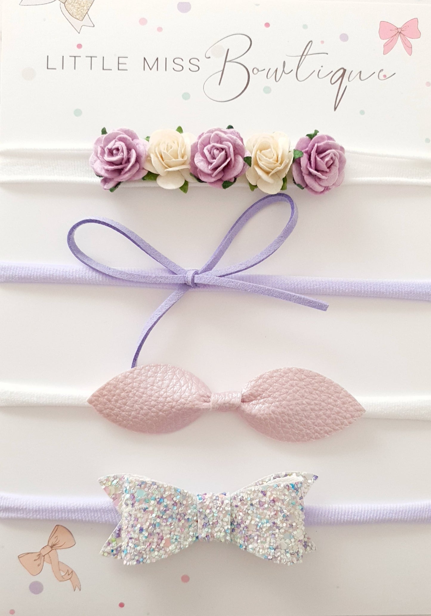 Purple Newborn Gift Set