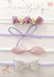 Purple Newborn Gift Set