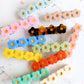 Daisy Fringe Clips (18 Colours)