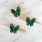 Butterfly Rhinestone Luxe Hair Clip