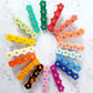 Daisy Fringe Clips (18 Colours)