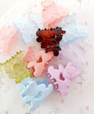 Teddy Bear Claw Clips (8 Colours)