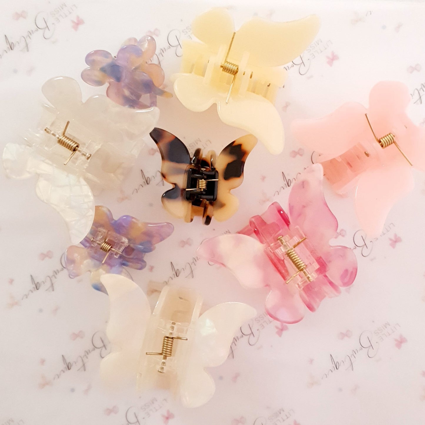 Butterfly Claw Clips