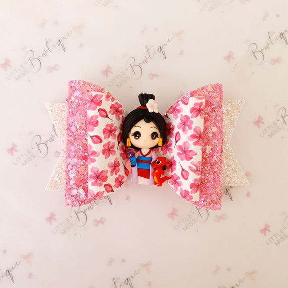 Luxe Mulan Inspired Clay Bow
