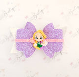 Rapunzel Inspired Bow