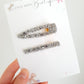 Crystal Hair Clip Sets ( 3 colours)