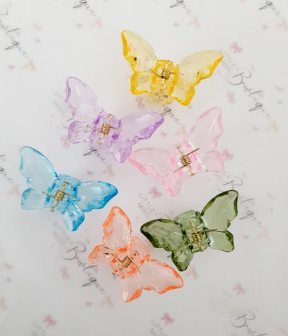 Perplex Butterfly Clips 6pk