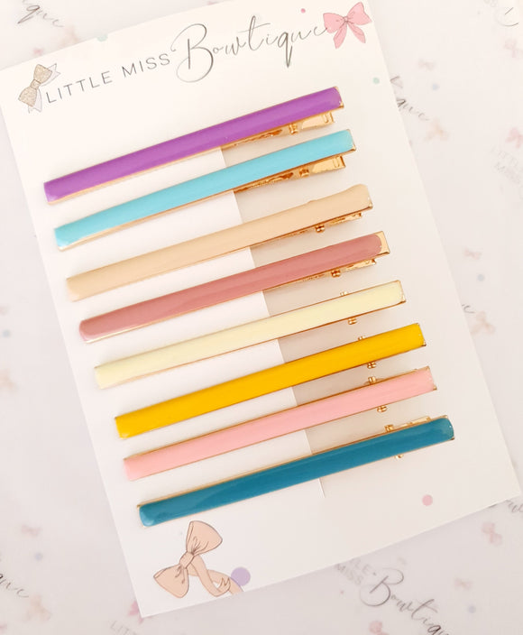 Slim Fringe Clips 8pk