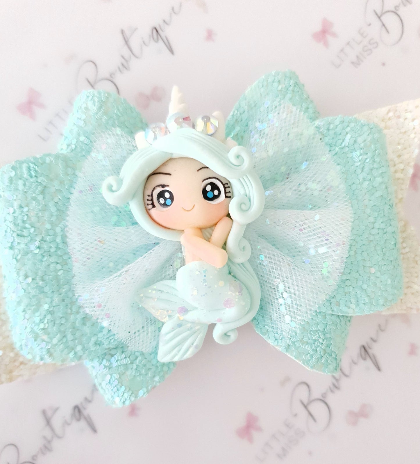 Luxe Minty Mermaid Bows (2 Styles)