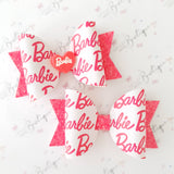 Pink Doll Hair Bow