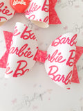 Pink Doll Hair Bow