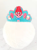 Troll Princess Tiara Headband
