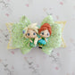 Anna/Elsa Sister Frozen Bow
