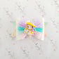 Rainbow Unicorn Girl Bow