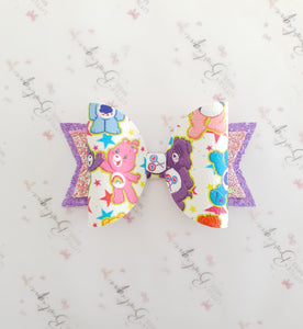 Care Bears Faux Leather Bow