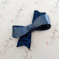 Blue Glitter Sophia Bows