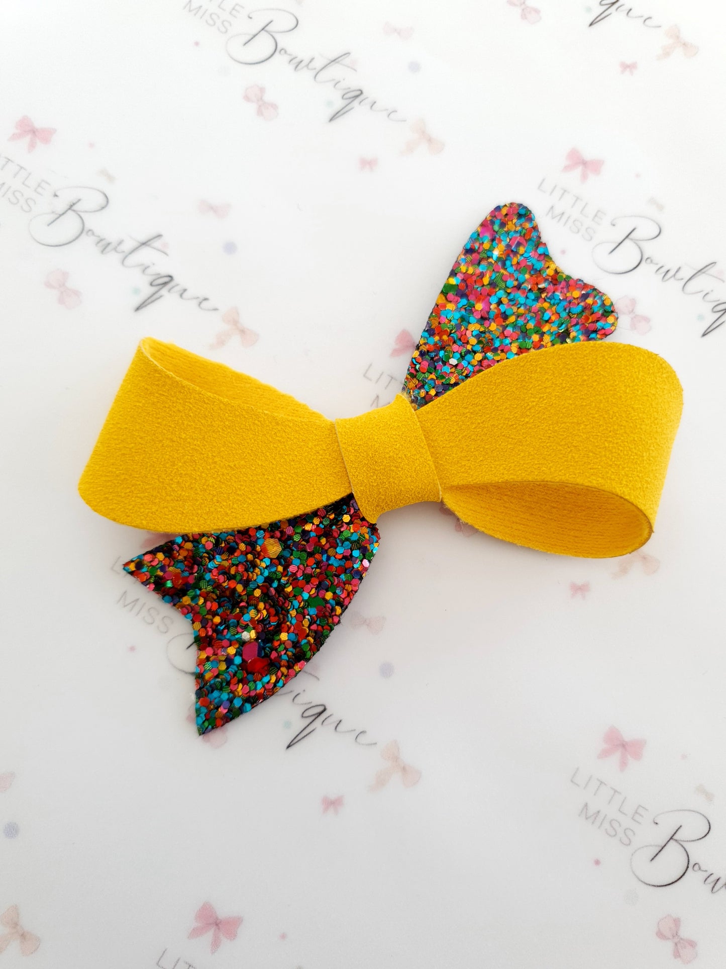 Autumn Breeze Mustard Sophia Bow