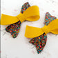 Autumn Breeze Mustard Sophia Bow