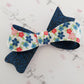 Blue Glitter Sophia Bows