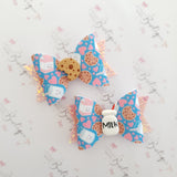 Milk and Cookies Bow